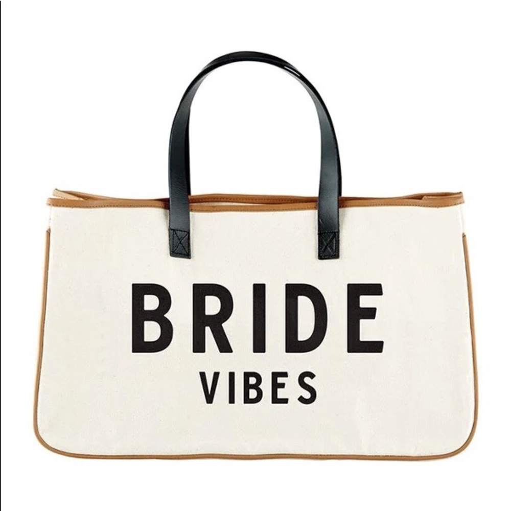 MUMU Bride Vibes Canvas Tote